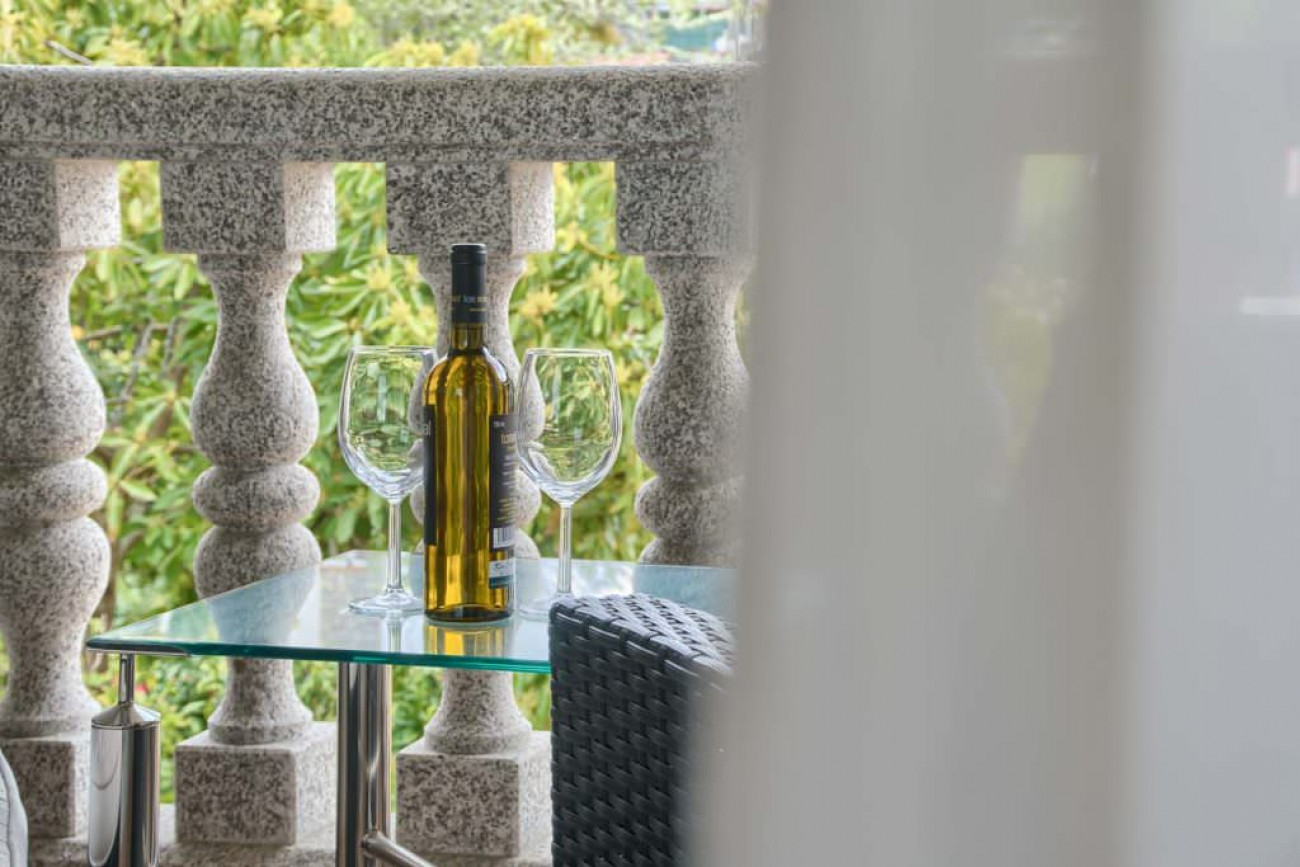 Balcon exterior de la habitación superior