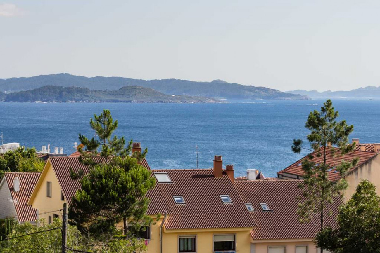 Vistas al mar desde el hotel Pontus Veteris Sanxenxo